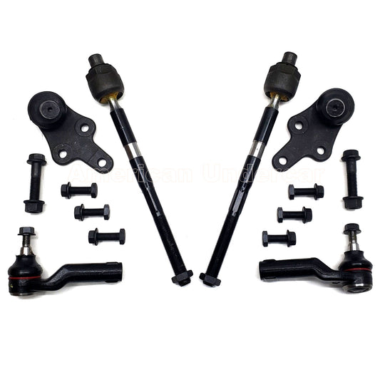 Lifetime Ball Joints Tie Rod Ends Steering Kit | 2014-2019 Ford Transit Connect 2WD