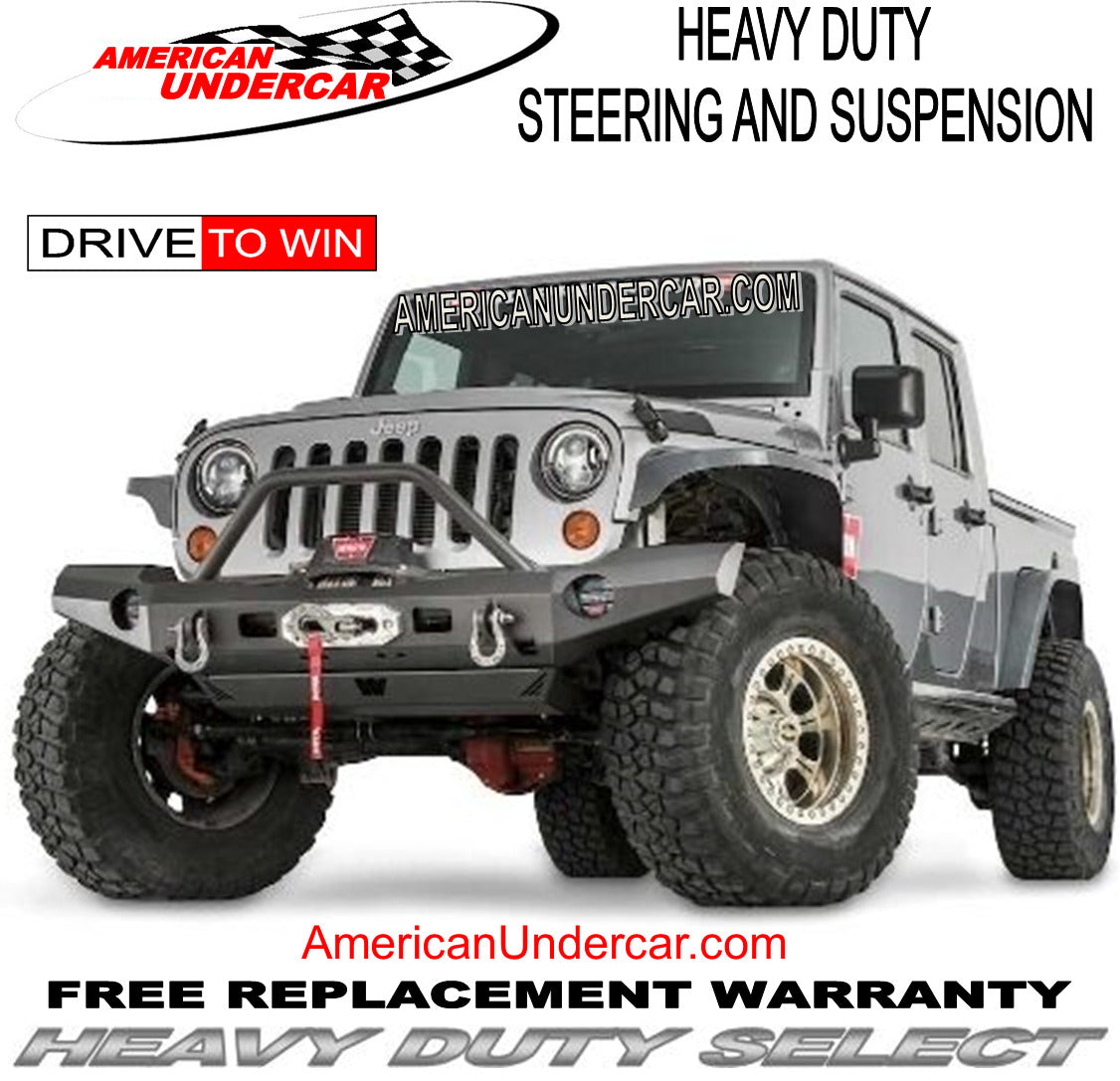 HD Jeep Wrangler JL, Gladiator JT Steering and Suspension Kit 2018-2025 4x4 DANA 30 axle