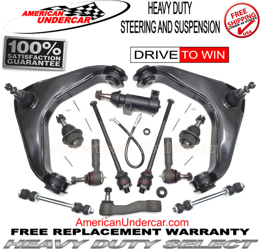 Heavy Duty Steering and Suspension Kit | 2001-2010 GMC Sierra 3500HD 4x4
