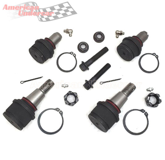 HD Ball Joints Upper and Lower Suspension Kit | 1992-2006 Ford E250 2WD