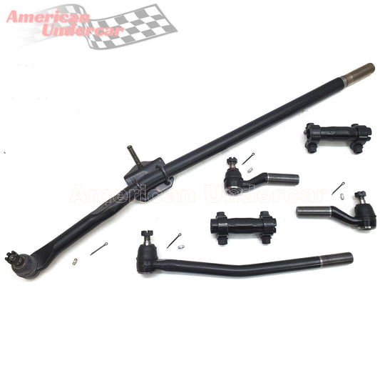 HD Drag Link Tie Rod Sleeve Steering Kit | 1992-2006 Ford E250 DRW