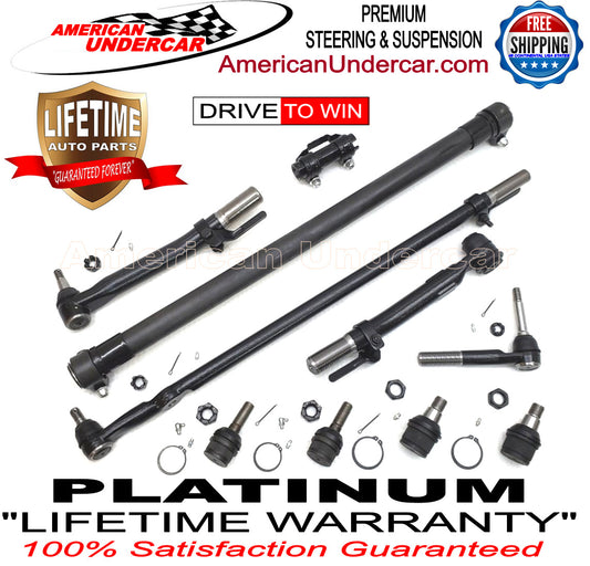 Lifetime Ball Joint Steering Suspension Kit | 2005-2010 Ford F550 Super Duty 4x4