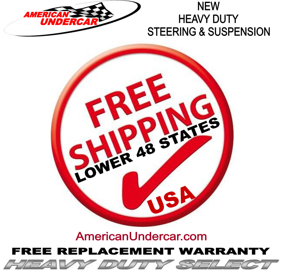 HD Drag Link Tie Rod Sleeve Steering Kit | 2008-2019 Ford E450 Super Duty DRW