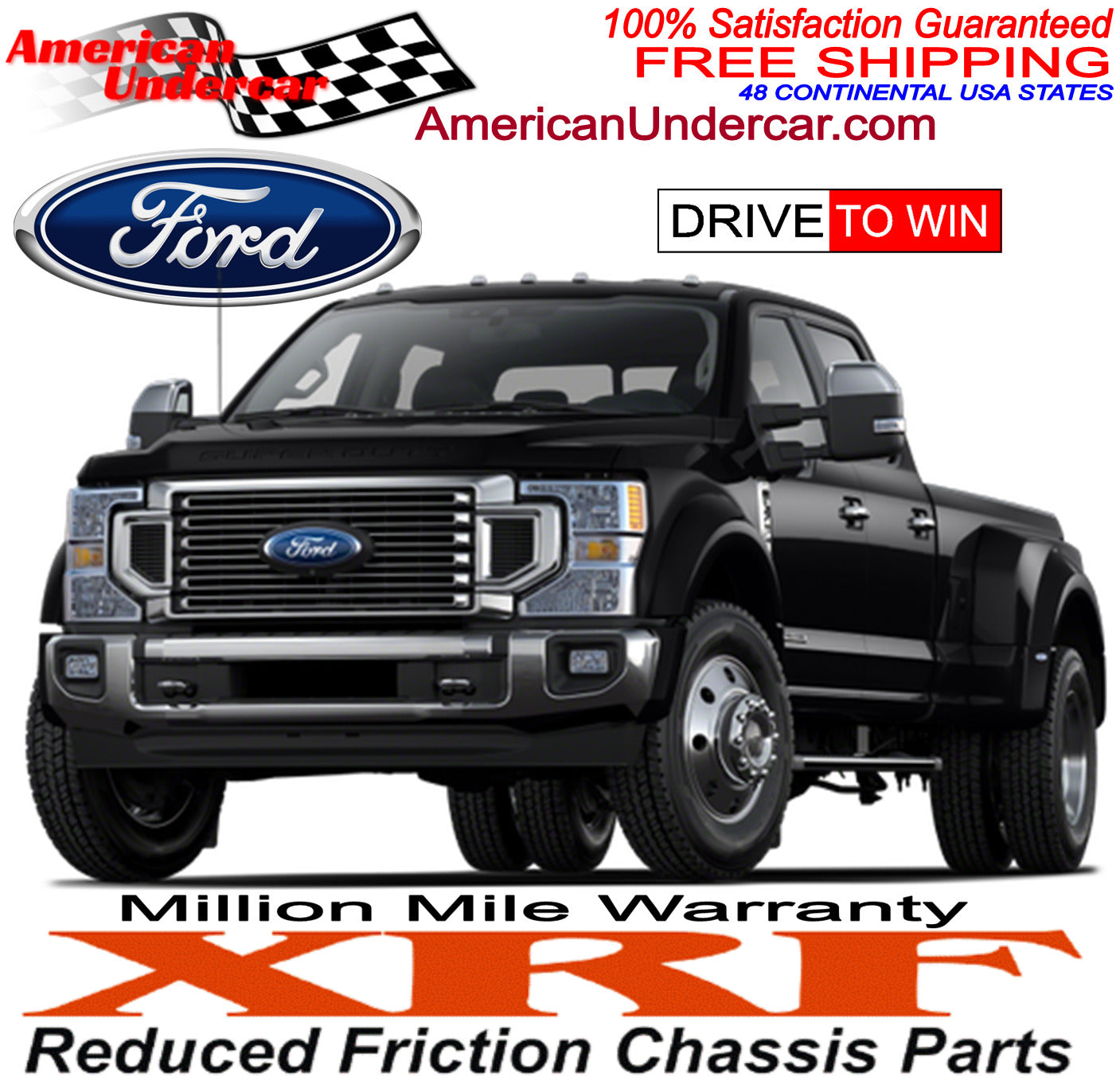 XRF Steering and Suspension Kit | 2005-2010 Ford F450 F550 Super Duty 2WD & 4x4