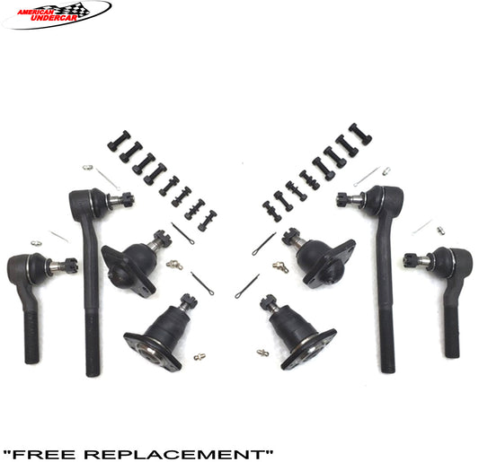 HD Ball Joint Tie Rod Steering Kit | 1999-2005 GMC Jimmy, Isuzu Hombre 4x4